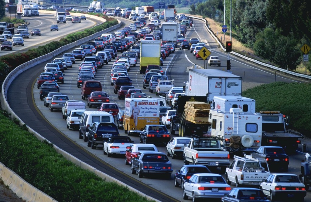 Heavy Freeway Traffic